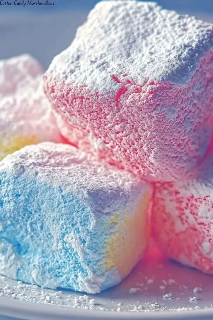 Cotton Candy Marshmallows