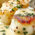 Tasty Baked Cod in Coconut Lemon Cream Sauce
