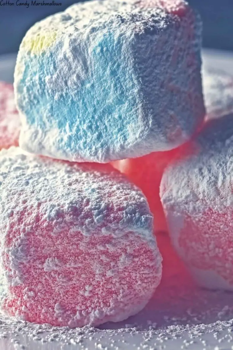 Cotton Candy Marshmallows