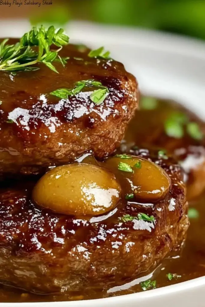 Bobby Flay’s Salisbury Steak