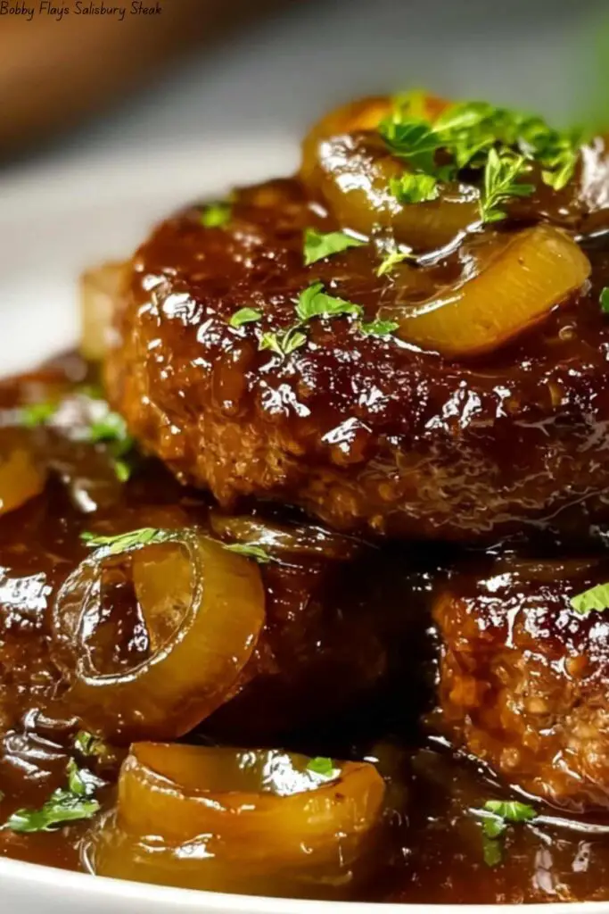 Bobby Flay’s Salisbury Steak