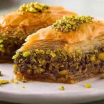 Pistachio Chocolate Baklava
