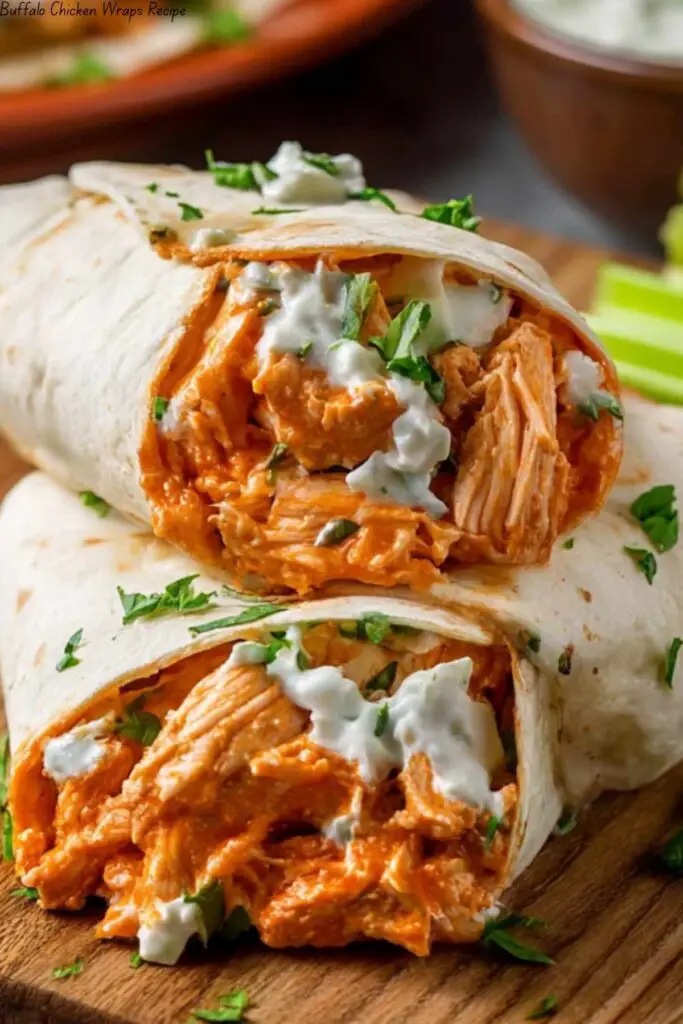 Buffalo Chicken Wraps Recipe