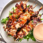 Bang Bang Chicken Skewers