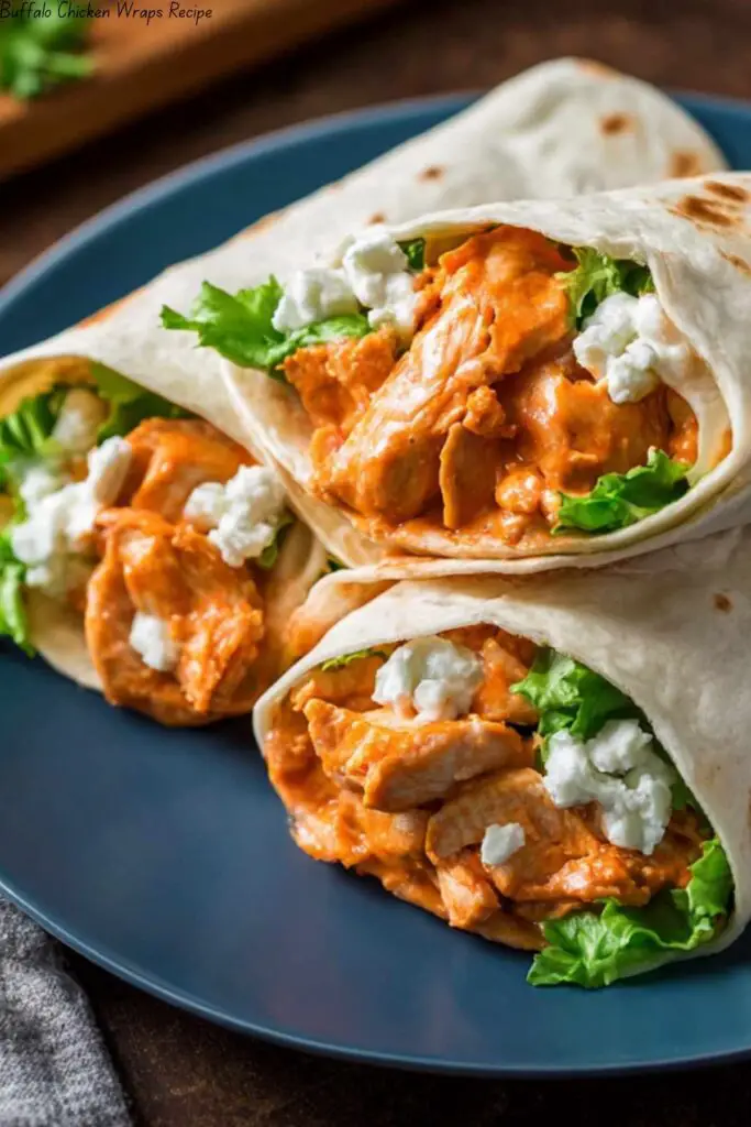 Buffalo Chicken Wraps Recipe