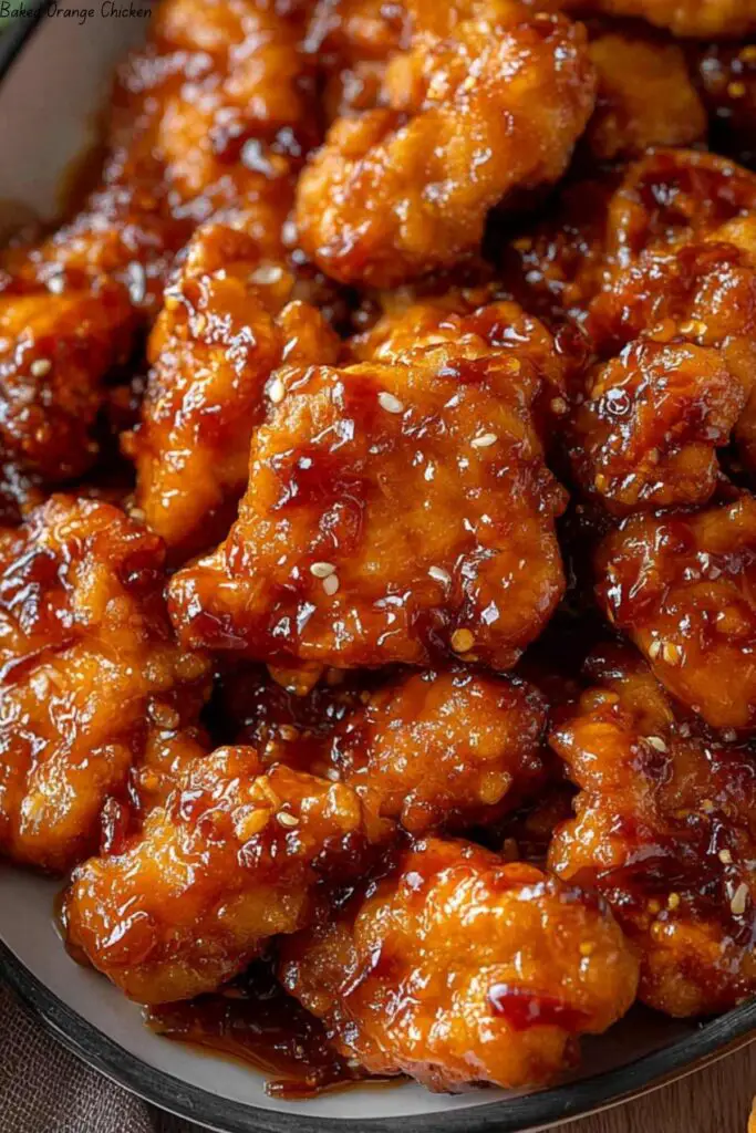 Baked Orange Chicken