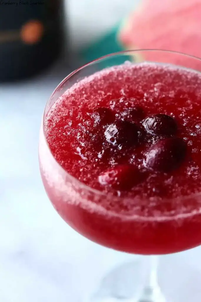 Cranberry Blush Sparkler
