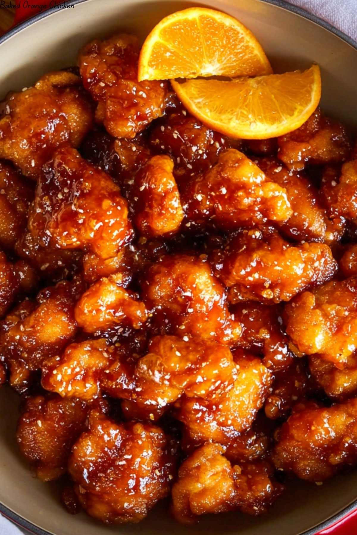 Baked Orange Chicken
