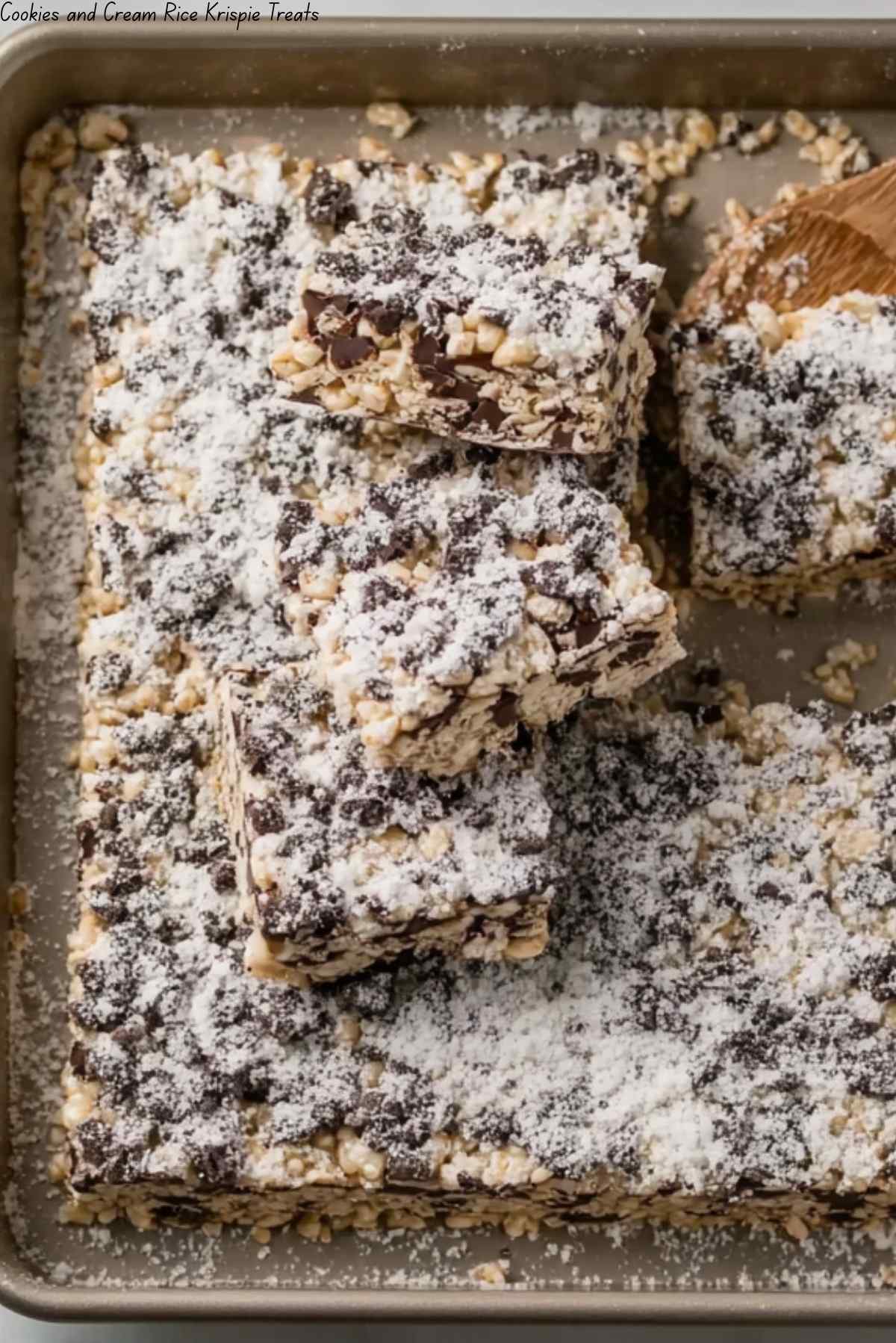 Cookies and Cream Rice Krispie Treats