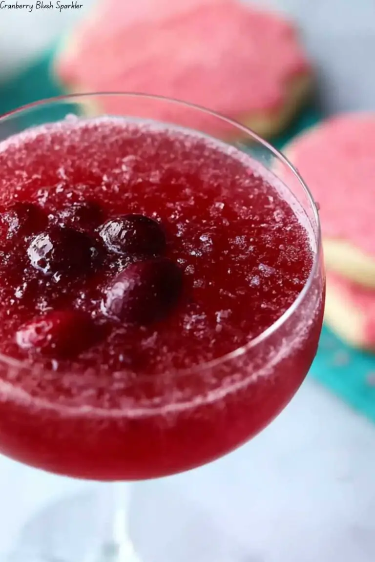 Cranberry Blush Sparkler