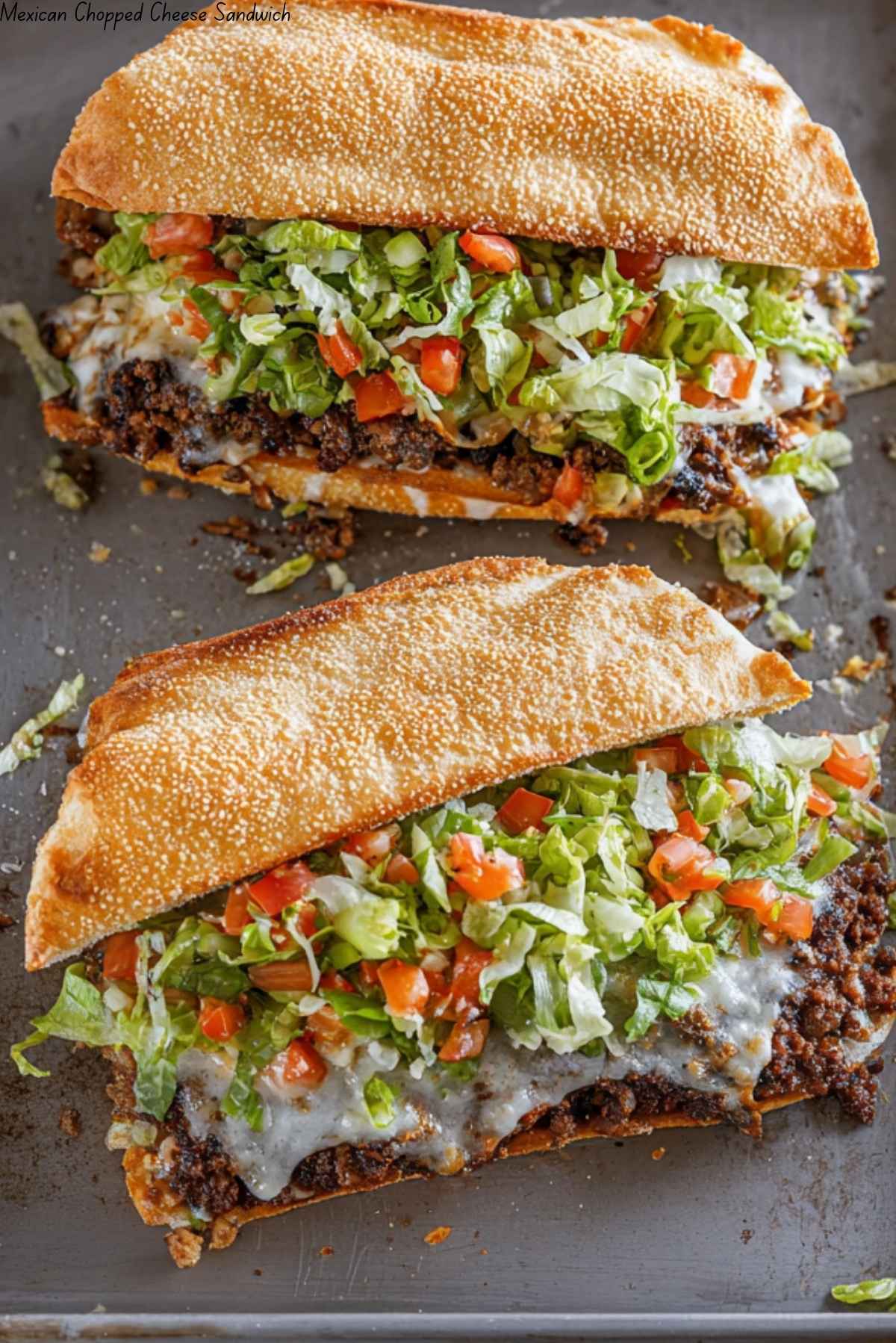 Mexican Chopped Cheese Sandwich