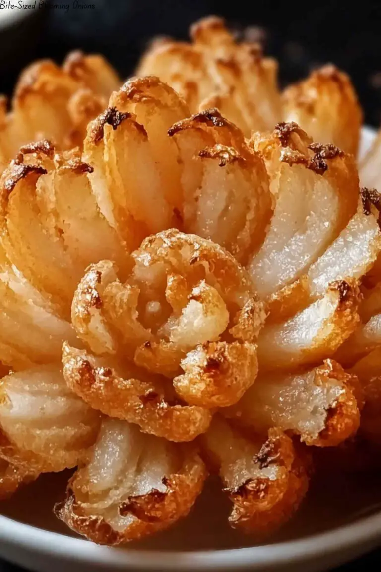 Bite-Sized Blooming Onions