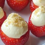 Cheesecake Deviled Strawberries