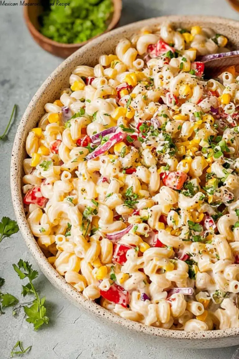 Mexican Macaroni Salad Recipe