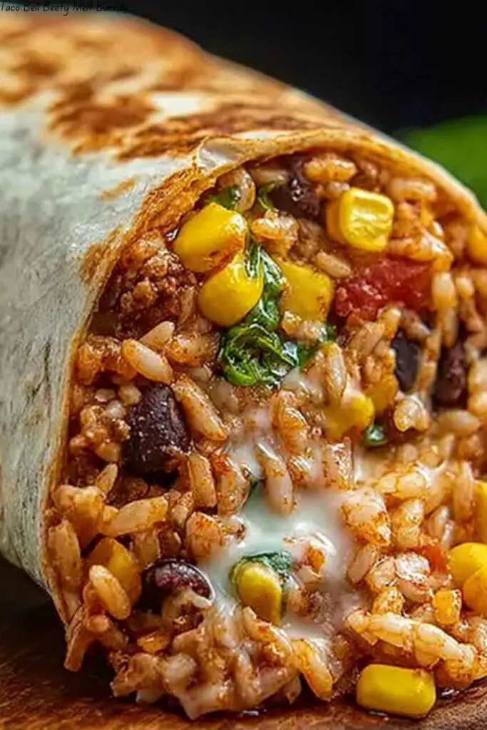 Taco Bell Beefy Melt Burrito