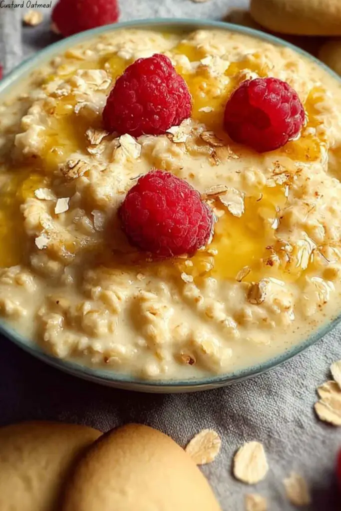 Custard Oatmeal
