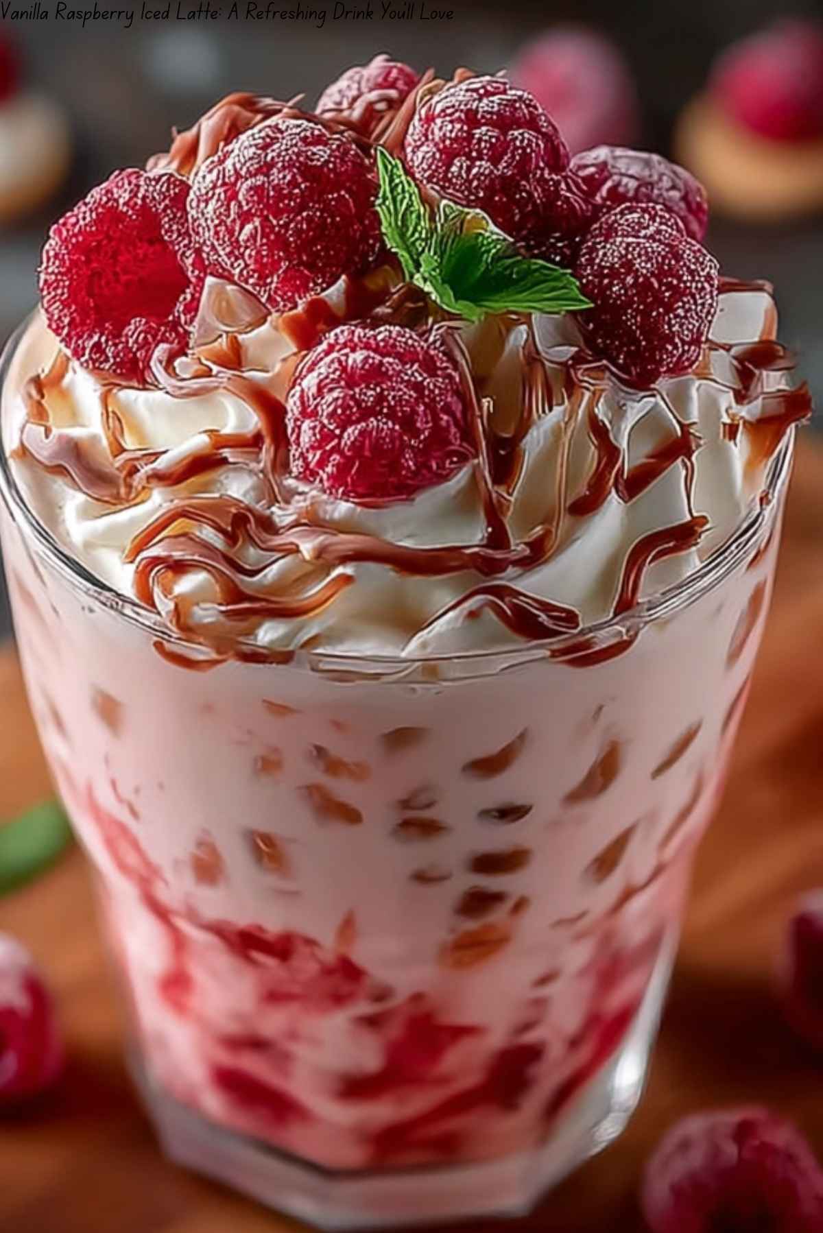 Vanilla Raspberry Iced Latte: A Refreshing Drink You’ll Love