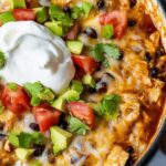 Chicken Black Bean Enchilada Skillet