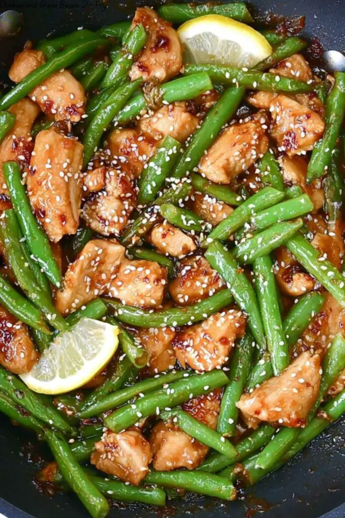 Chicken and Green Beans Stir Fry