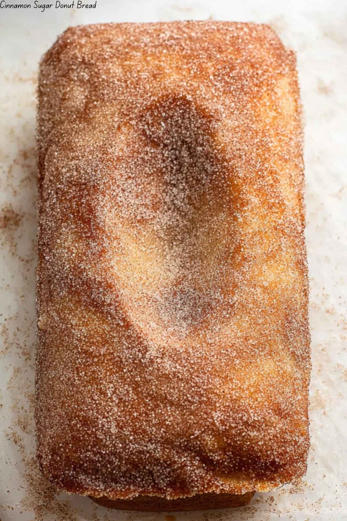 Cinnamon Sugar Donut Bread