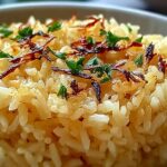 Rich and Savory Golden Onion Butter Rice