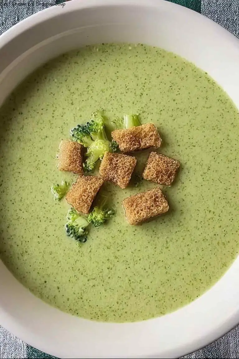 Best Cream Of Broccoli Soup