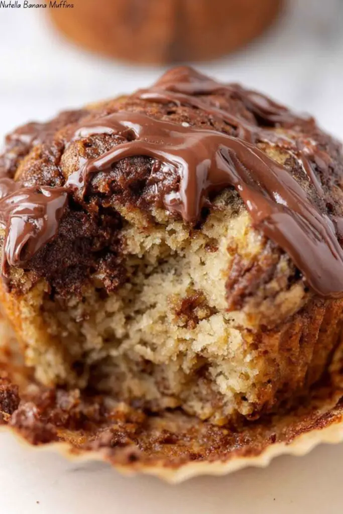 Nutella Banana Muffins