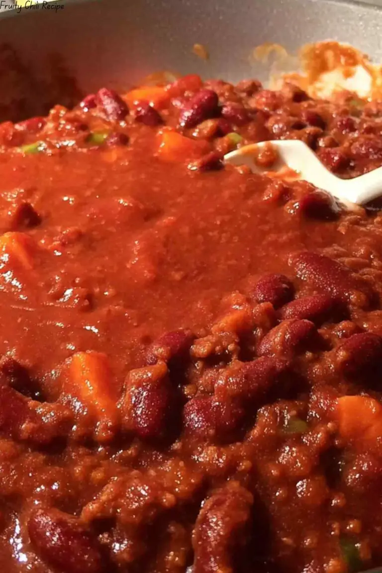 Fruity Chili Recipe