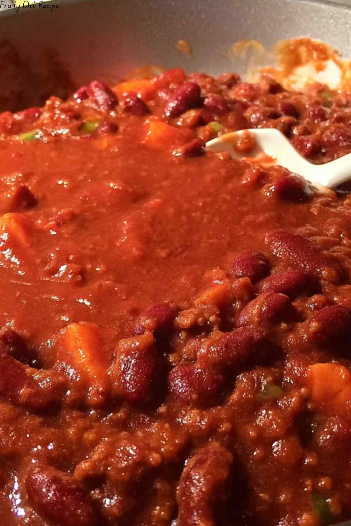 Fruity Chili Recipe