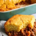 Sloppy Joe Cornbread Casserole