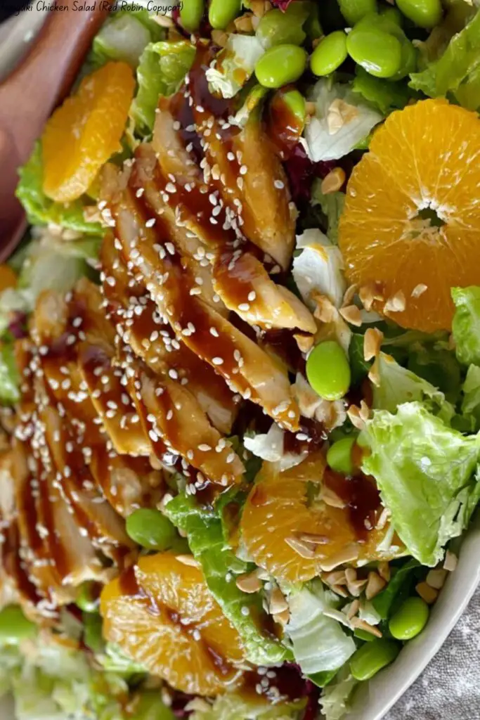 Teriyaki Chicken Salad (Red Robin Copycat)