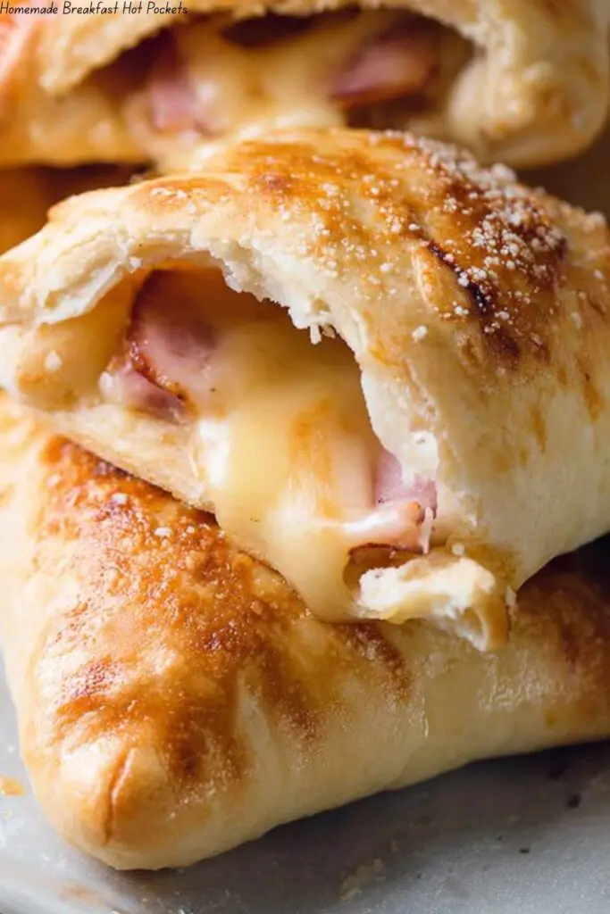 Homemade Breakfast Hot Pockets