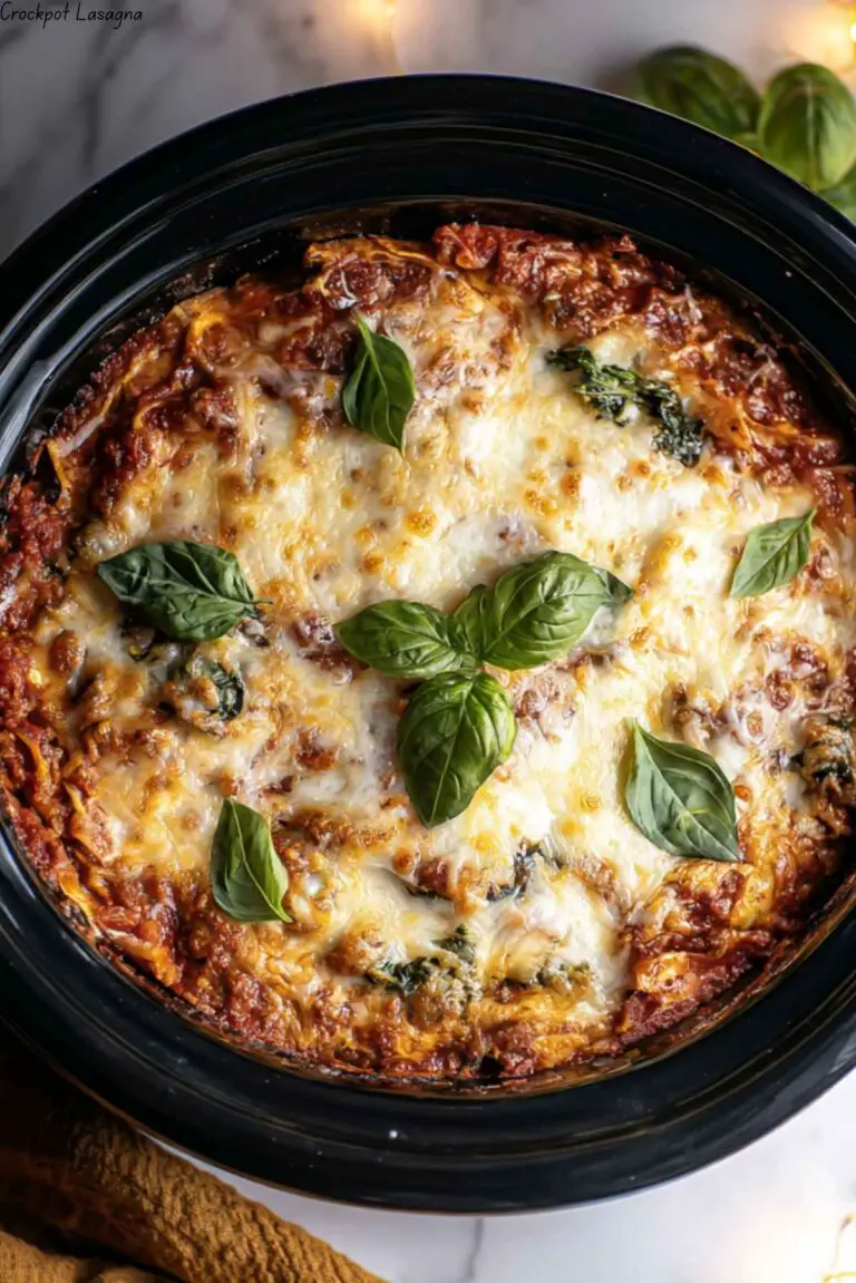 Crockpot Lasagna