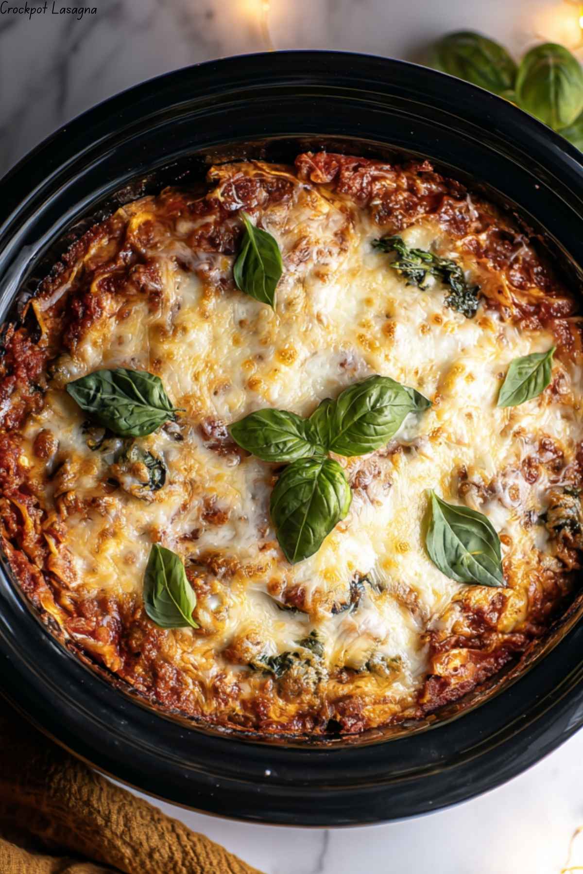 Crockpot Lasagna