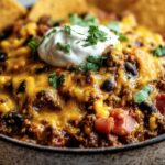 Crockpot Taco Casserole