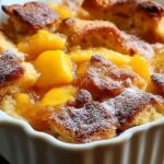 Peach Cobbler Bread Pudding: A Delightful Twist to Try!