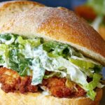 Crispy Chicken Caesar Sandwich