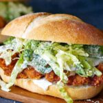Crispy Chicken Caesar Sandwich