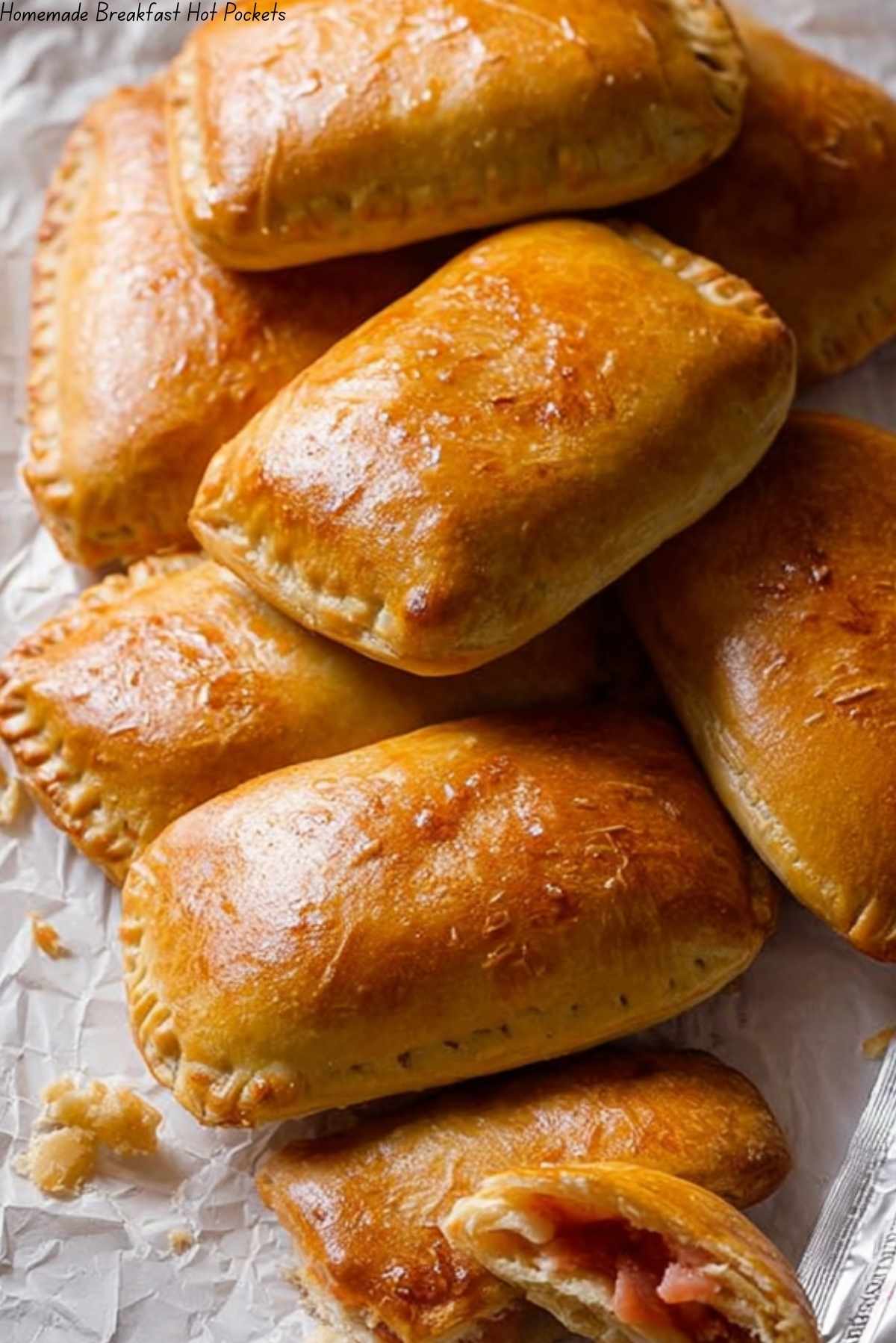 Homemade Breakfast Hot Pockets