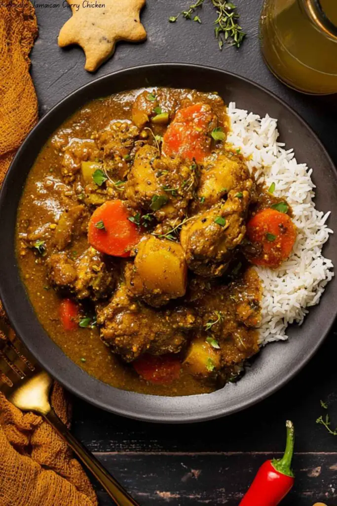 Authentic Jamaican Curry Chicken
