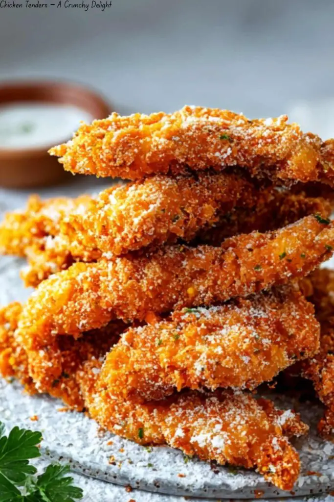 Chicken Tenders – A Crunchy Delight
