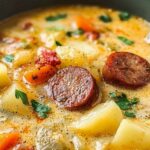 Slow Cooker Cajun Potato Soup