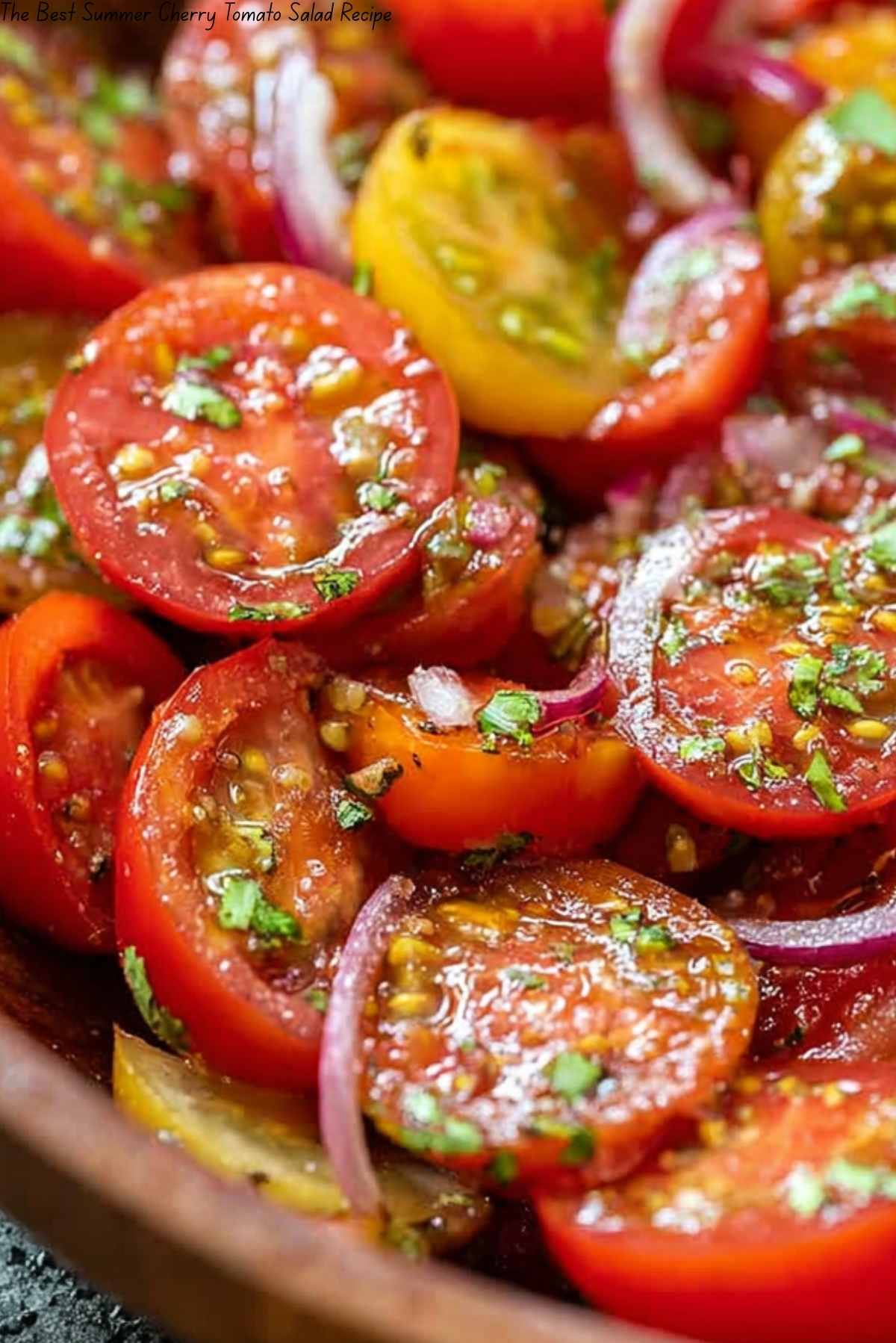 The Best Summer Cherry Tomato Salad Recipe