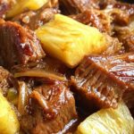 Slow Cooker Pineapple Pork Recipe | Easy & Delicious