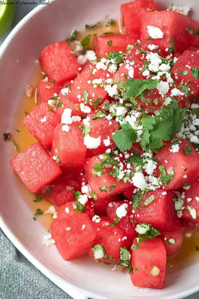 The Peach Watermelon Salad That Tastes Like Summer