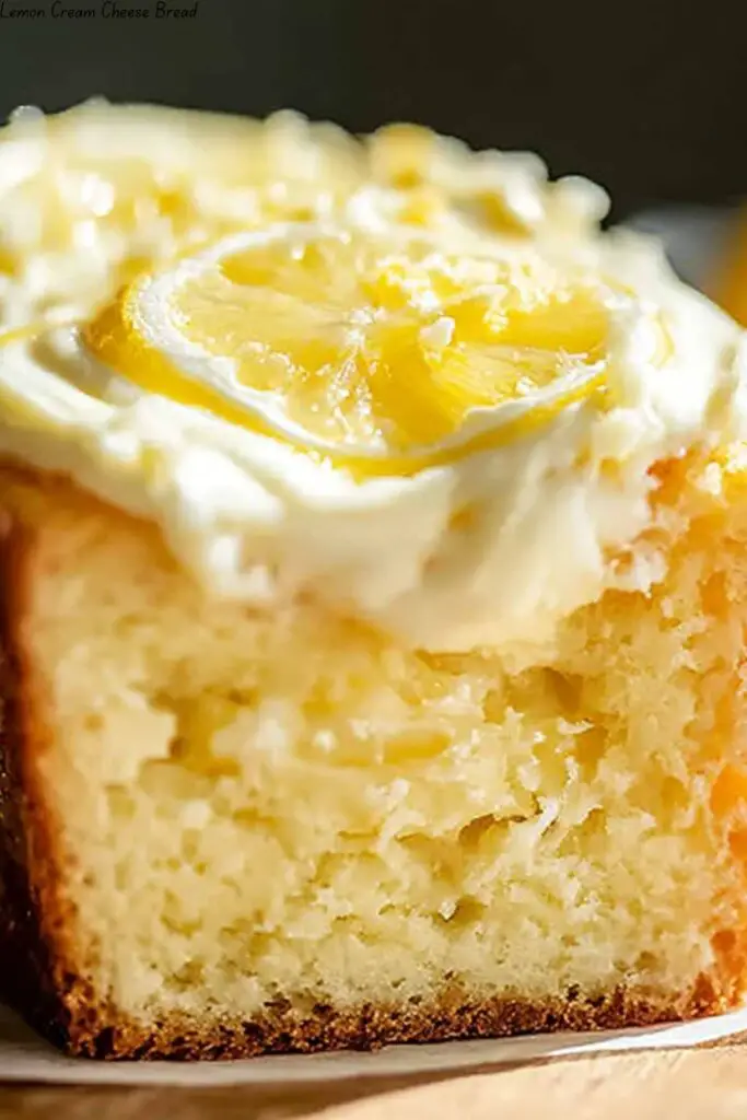 Lemon Cream Cheese Bread