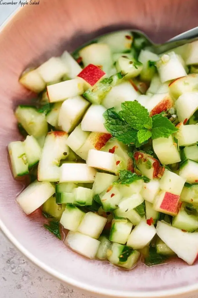 Cucumber Apple Salad