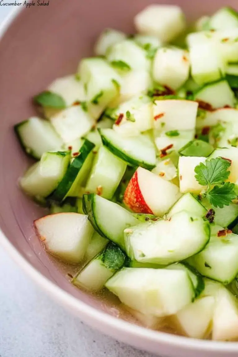 Cucumber Apple Salad