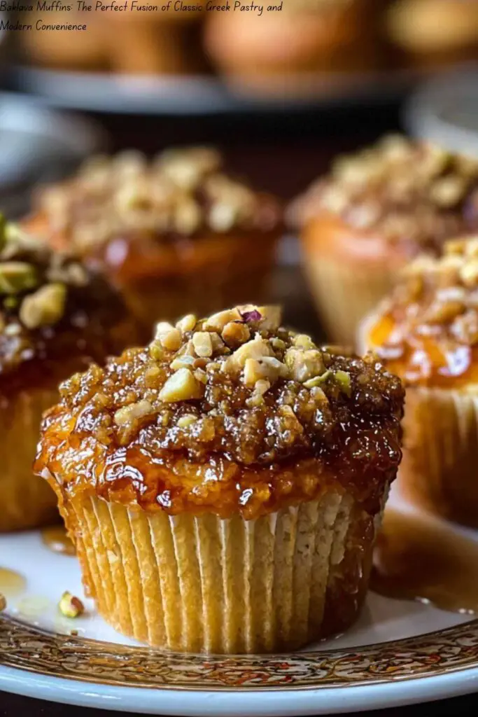 Baklava Muffins: The Perfect Fusion of Classic Greek Pastry and Modern Convenience