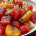 The Peach Watermelon Salad That Tastes Like Summer